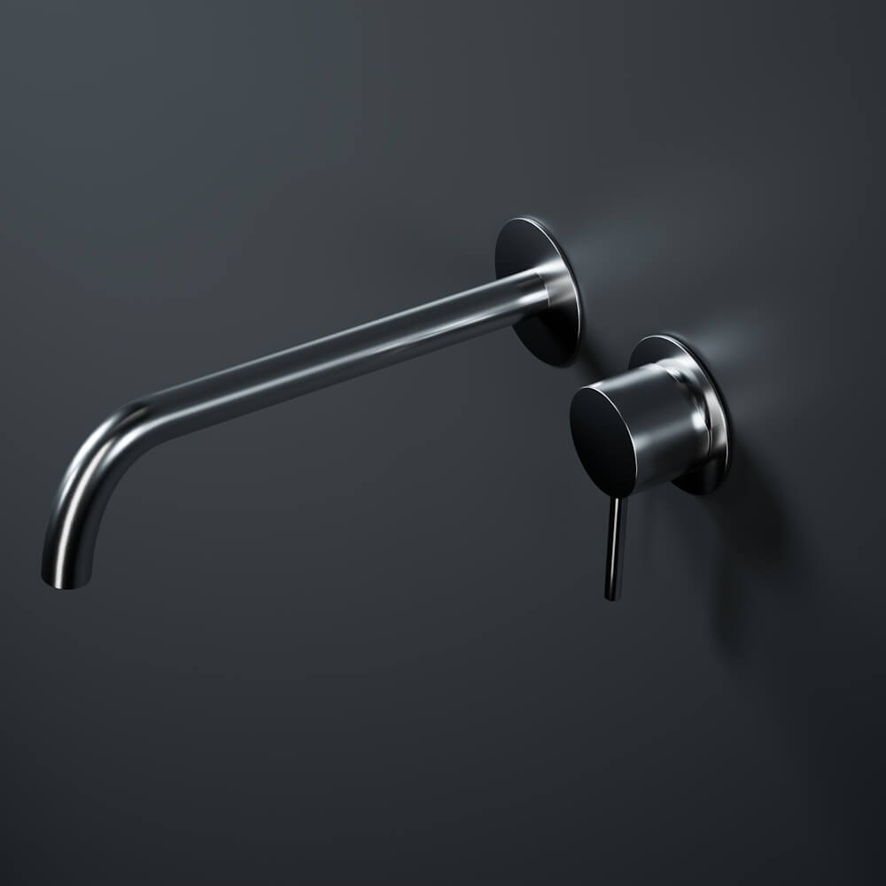 R377-S Настенный смеситель из нержавеющей стали Duten  - Вид №1