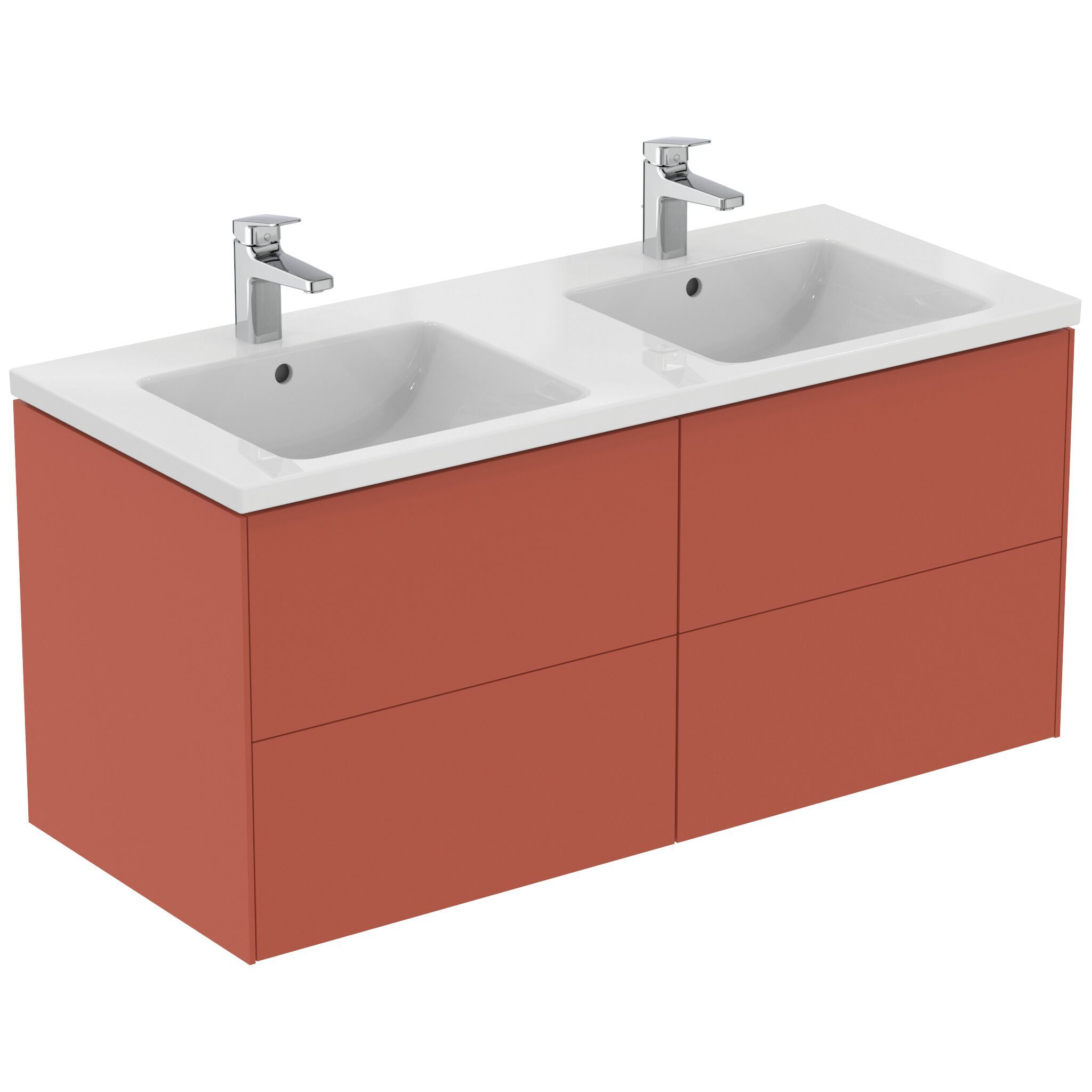 Деревянный двойной умывальник с ящиками Ideal Standard Раковина ARCH-00049251 - Вид №3