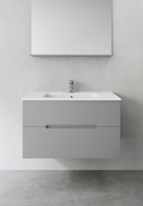 1390113 Шкаф Для Умывальника Sun Grey 900 Hafa Серый