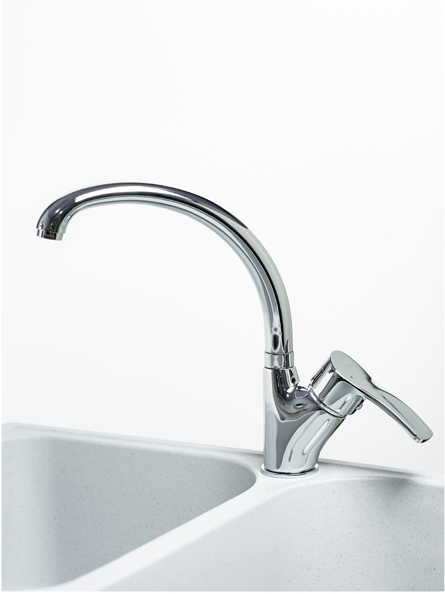 Смеситель для кухни Raiber Zoom R4004 однорычажный, боковой R4004 Santreyd  - Вид №5