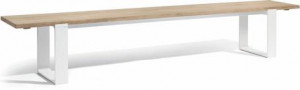 Скамейка белый состаренный teak 270 Manutti Prato