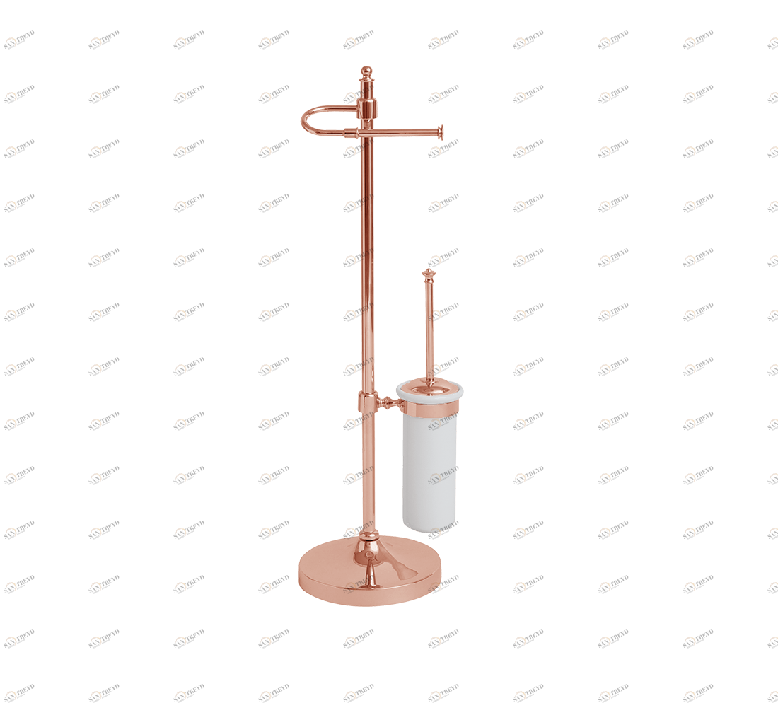 Gentry Home Trevor Вешалка для полотенец отдельно стоящая Unique Розовое золото GH102830