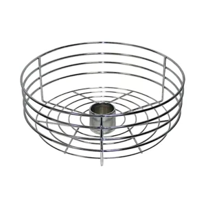 90896180 Полка Amix K1PTJ016-35-3 35x13.50x35 см сталь цвет хром STLM-1473648