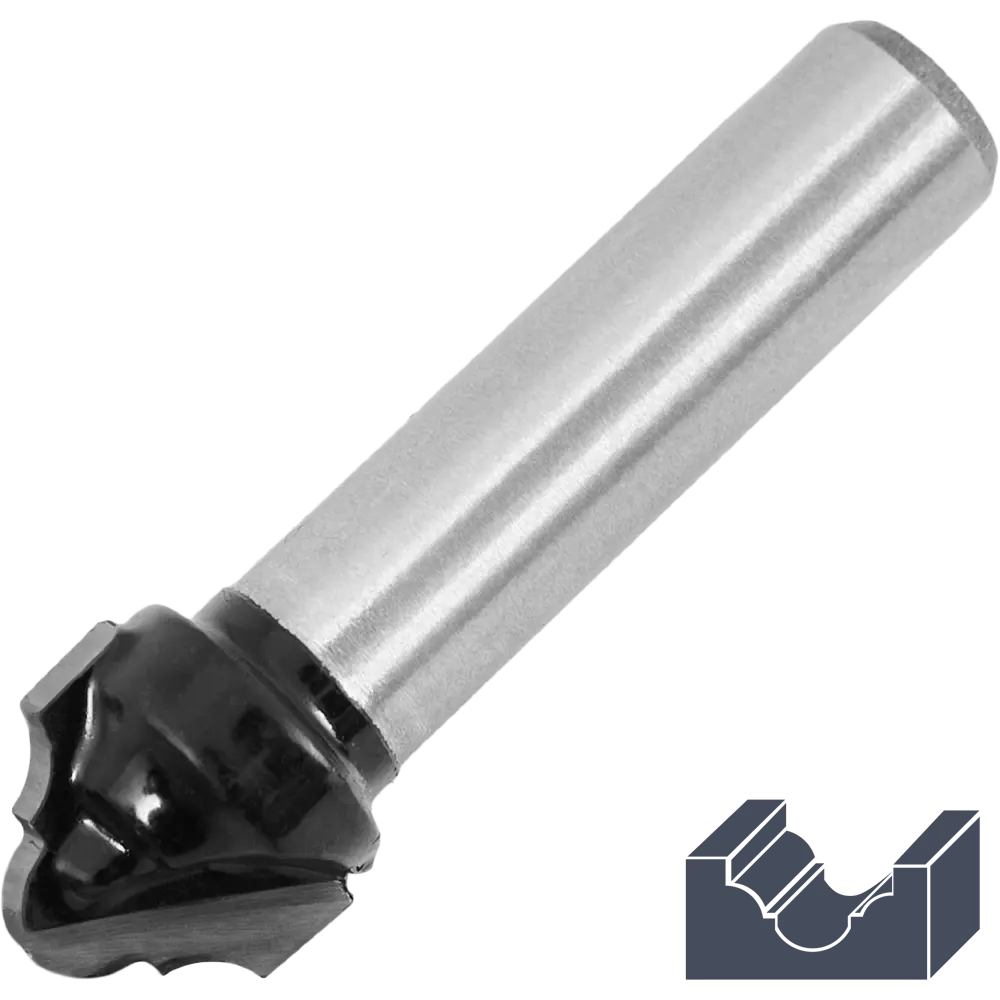 Фреза пазовая Santreyd для декоративной обработки дерева 12,7×10 мм 85635456 STLM-0064826