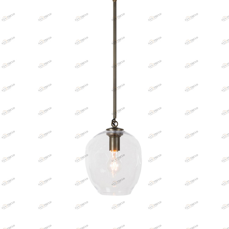 Подвесной светильник Bubble clear от Delight Collection KG0579P-1 DELIGHT COLLECTION ДИЗАЙНЕРСКИЕ 243876 Прозрачный;латунь 