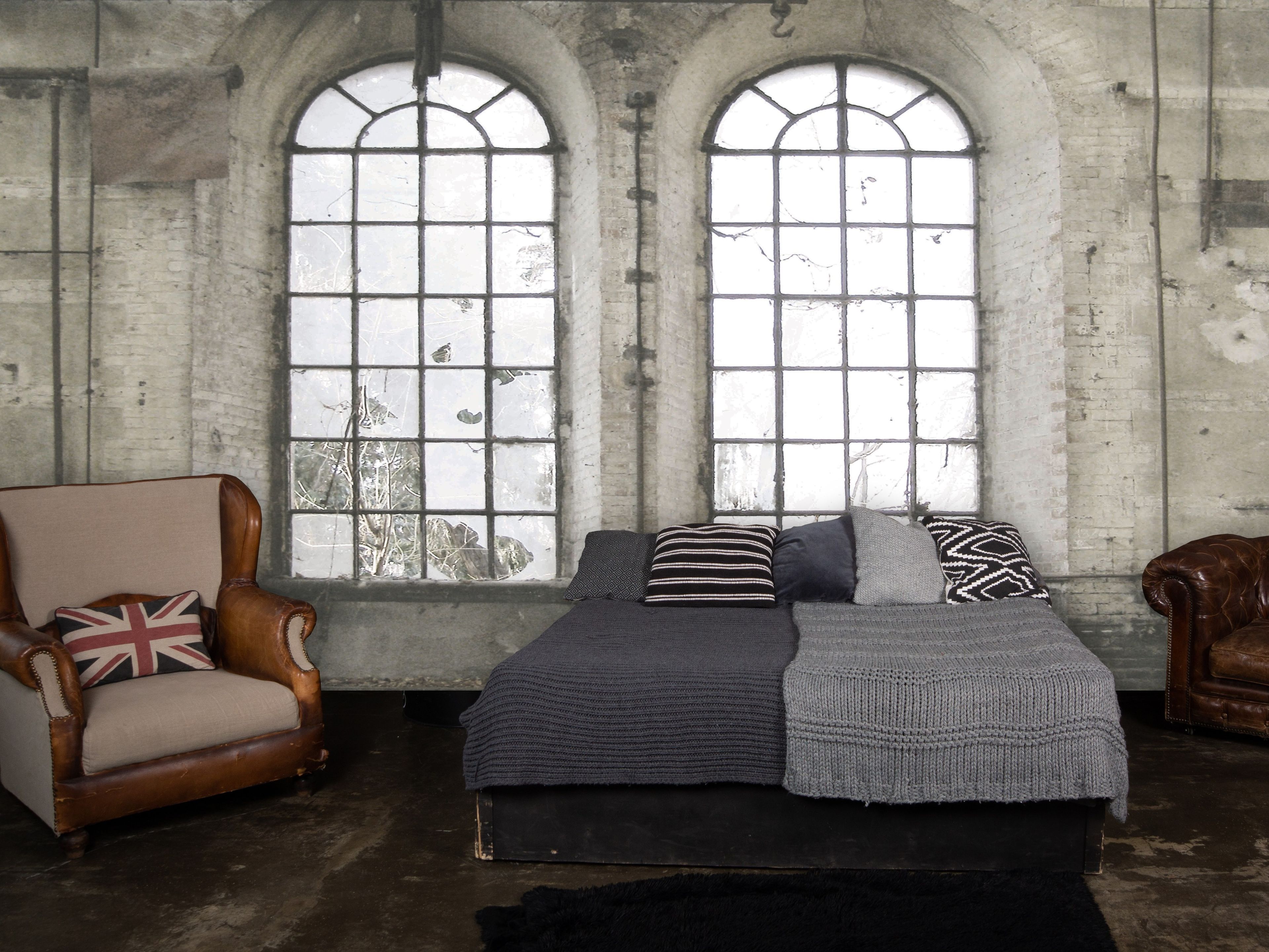 Моющиеся обои trompe l'oeil Creativespace Waooo!!! ARCH-00102140