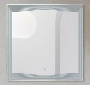 Зеркало с встроенным светильником и сенсорным выключателем BelBagno SPC-LNS-700-700-LED-TCH