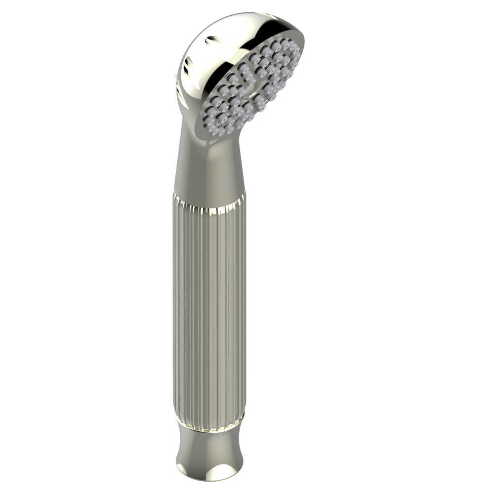 U1E-66 Душ ручной стильный 1/2" - прямой Thg-paris Mandarine с сатинированным хрусталём Никель U1E 66 CAT.B