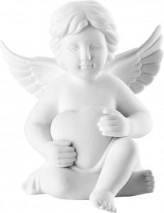10640527 Rosenthal Фигурка Rosenthal Ангел с сердцем 10см, фарфор Фарфор