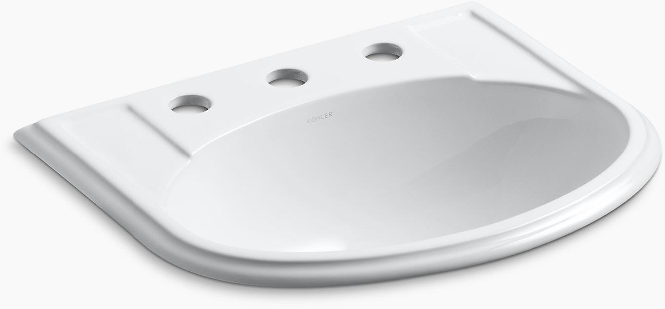 KOHLER Devonshire Встраиваемая раковина с 8 K-2279-8-58  - Вид №1