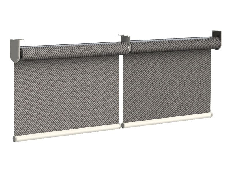 Занавес с несколькими роликами – цепное, лебедочное или моторное управление Mv Line свободные рулонные шторы ARCH-00025574