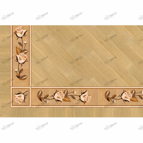 Бордюр Баркаролла Русская классика 12859