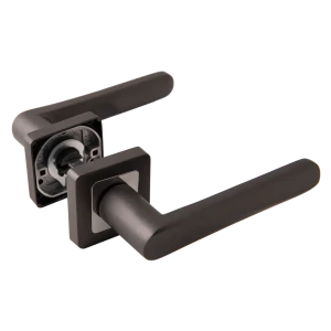 Дверные ручки Armex H-22114-A-GRF, без запирания, комплект, цвет графит