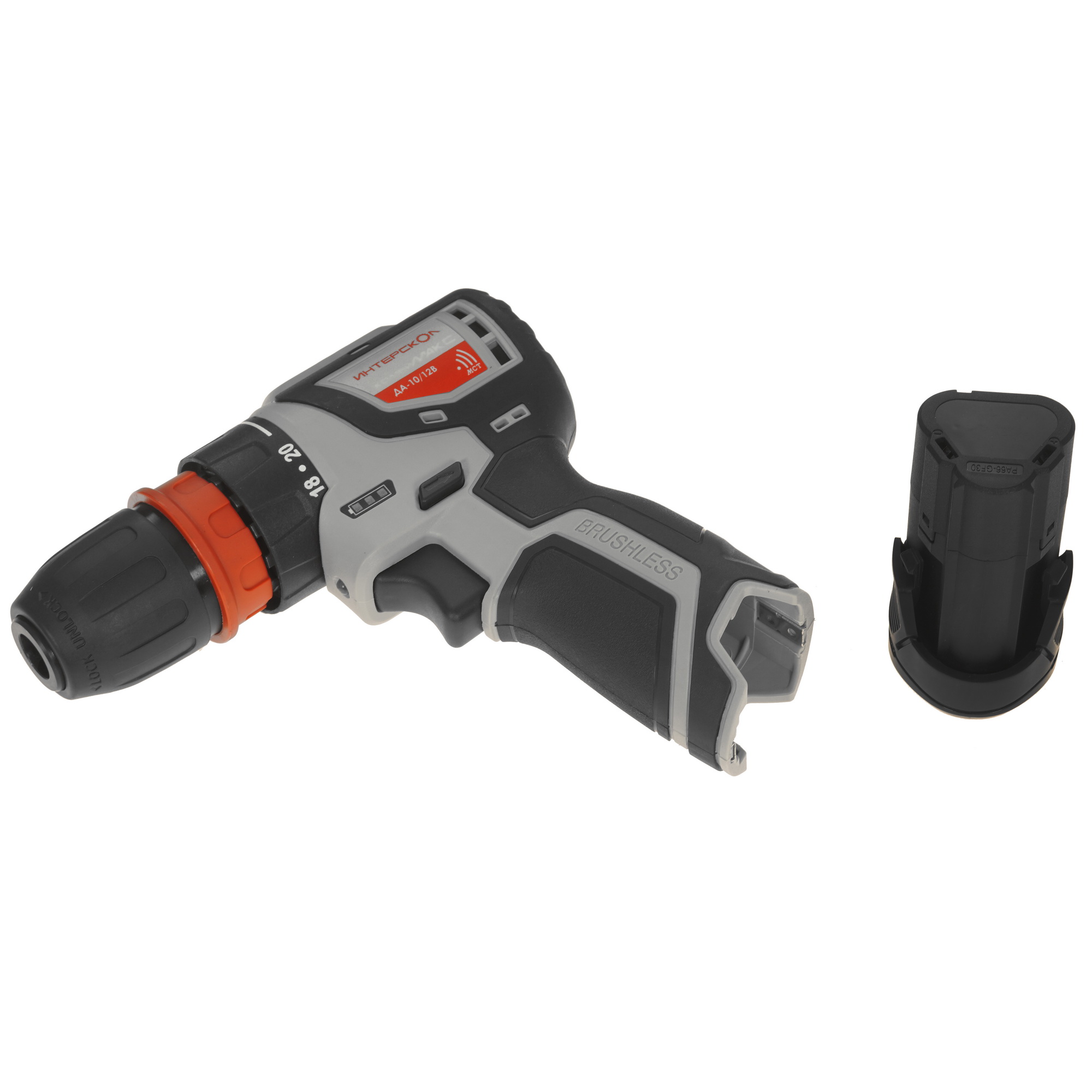 Дрель-шуруповерт Интерскол КомбиМАКС ДА-10/12В 36 АПИ-Т 12V 9960778 STDN-0029110 - Вид №7