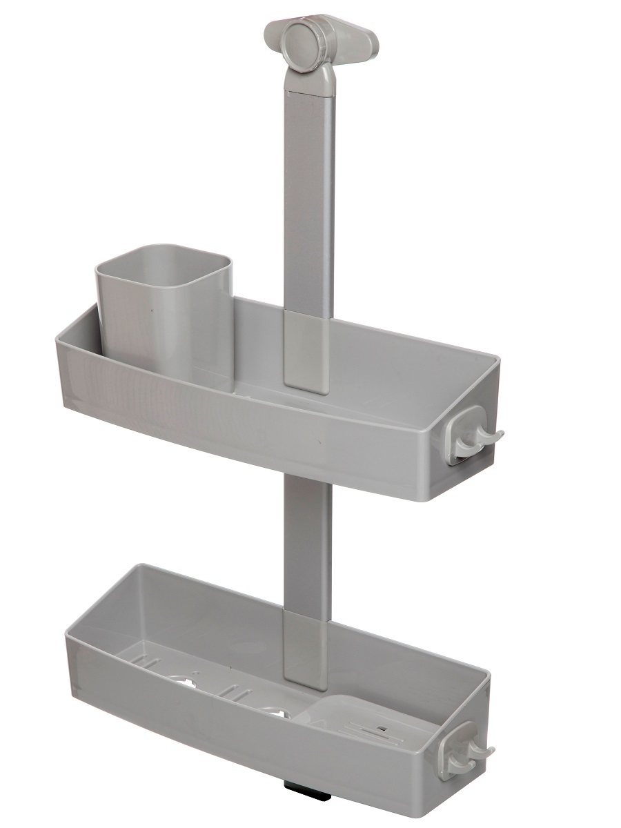 Полка для душа Crafty Metallic Grey NAVAKO 10075 - Вид №2