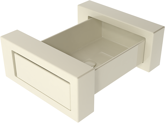 BXLAME60LC13 Подвесная раковина настенная GSG CERAMIC BOX