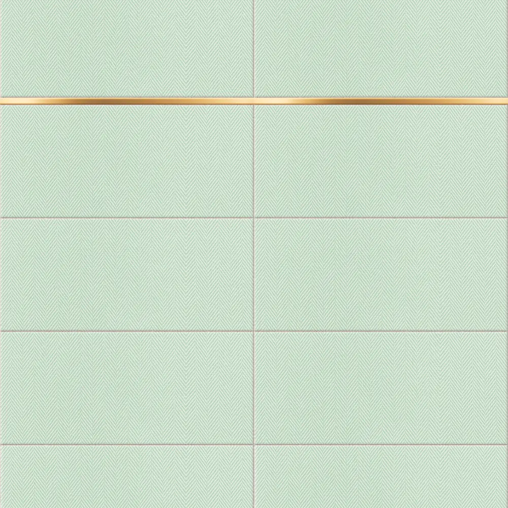 Панель ПВХ Тала Твид зеленый 8 мм 2700х375 мм 1.01 м² VENTA STLM-2053572