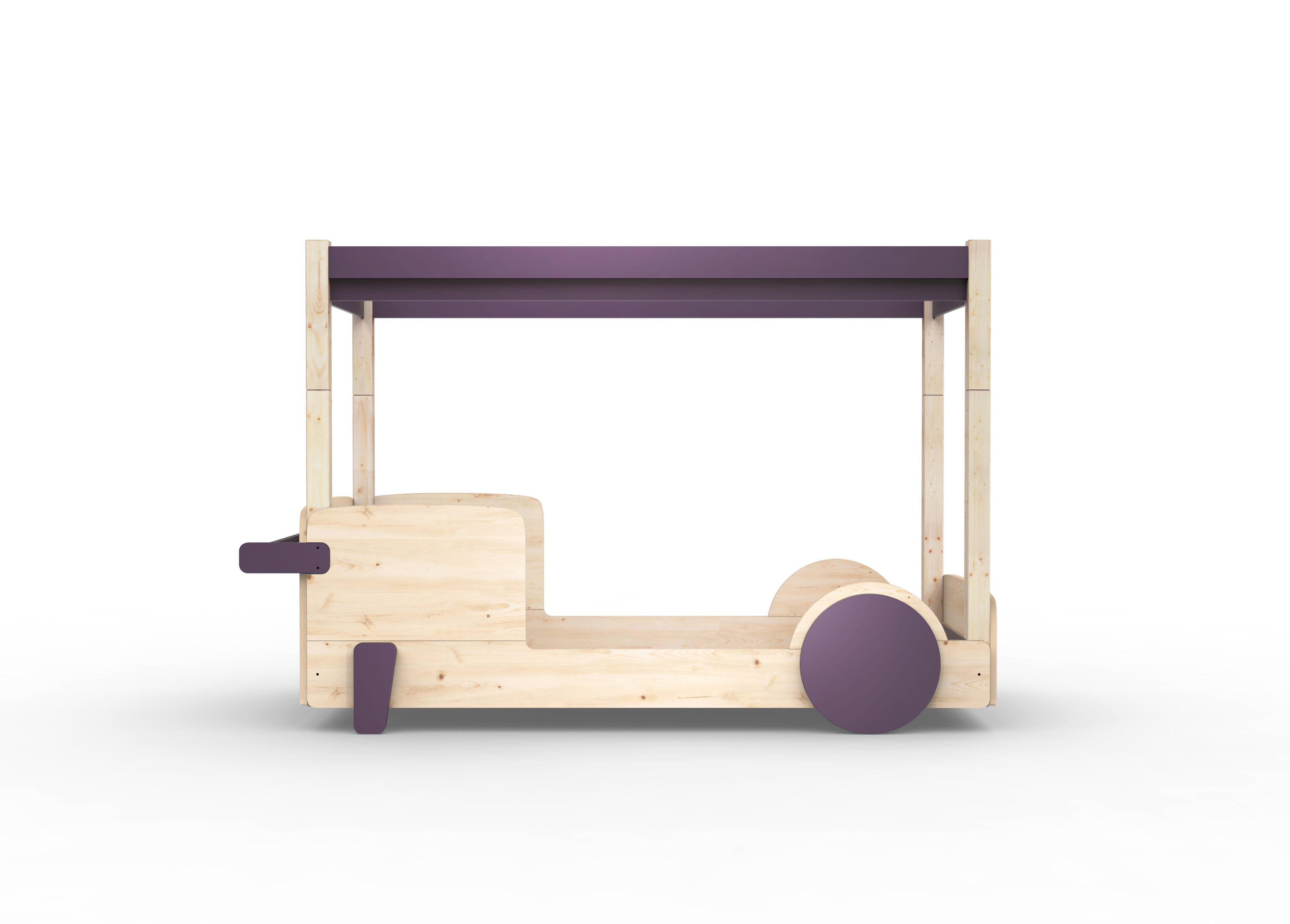 Деревянная односпальная кровать с балдахином Mathy by Bols ARCH-00085571 - Вид №32