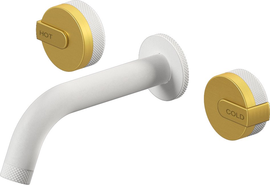 E-11530-R1BAU-L1BAU-WT Смеситель для умывальника из 19,1см носикем (внешняя часть) GRAFF MOD+