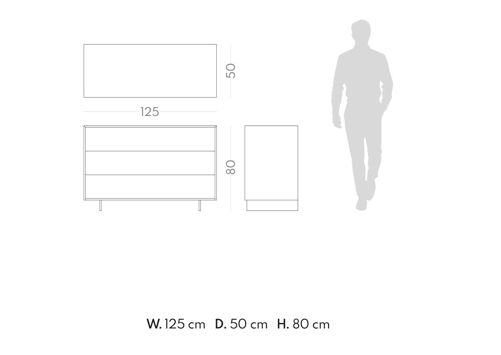 Деревянный комод PRADDY ARCH-00035089 - Вид №2