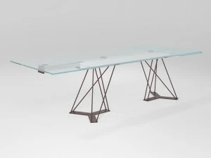 Barel Выдвижной прямоугольный хрустальный стол Sistema santiago