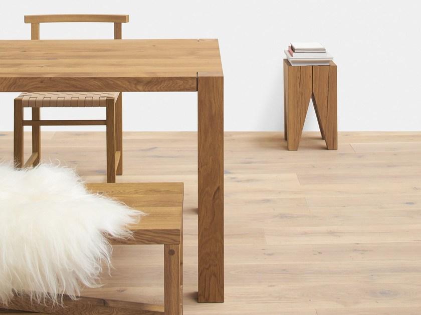 e15 Прямоугольный дубовый стол в стиле модерн на контракт  Ta22  - Вид №3