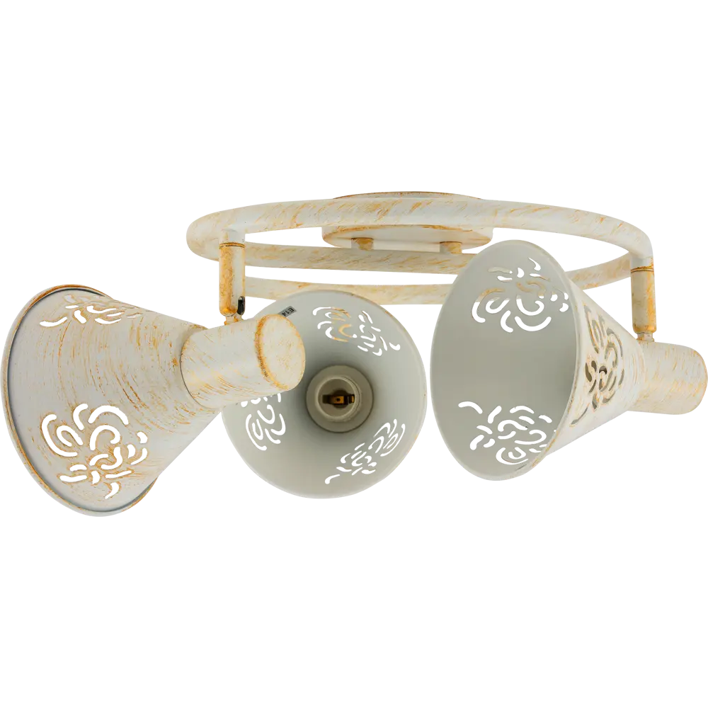 Спот Conto, 3 лампы, 6 м², цвет белый/патина 82103042 STLM-2012672 Arte Lamp  - Вид №1