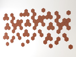 Рециркулированная пластиковая акустическая панель