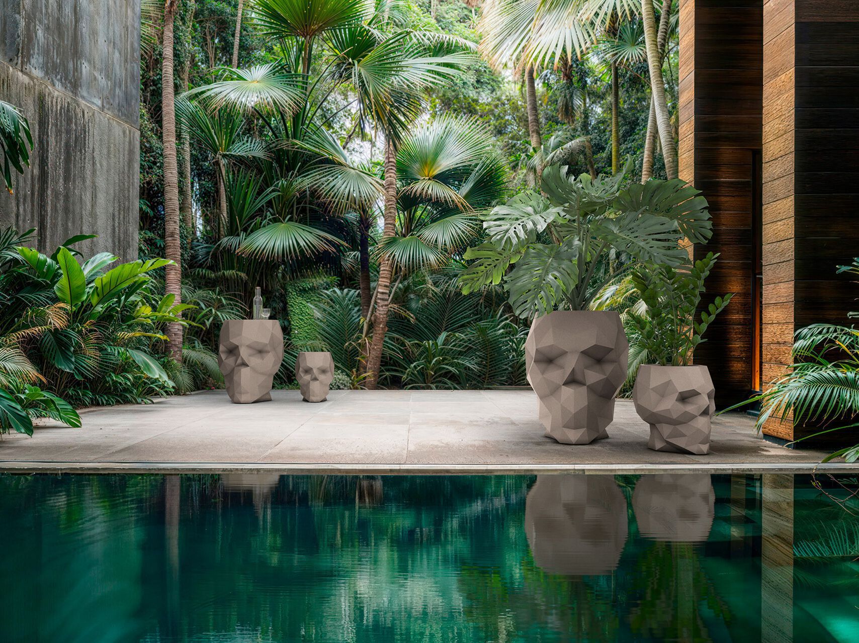 Сеялка из полиэтилена Vondom череп ARCH-00023313 - Вид №2