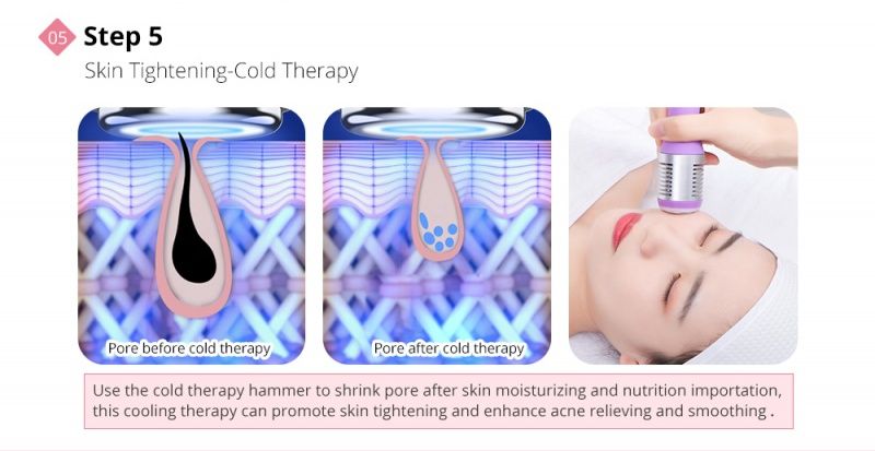 37920 Многофункциональный косметологический комбайн 5в1 MJ1806H Mychway  - Вид №10