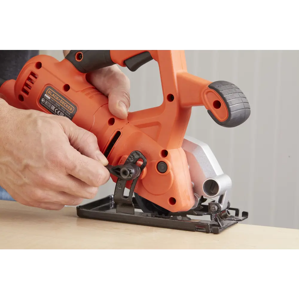 Циркулярная мини-пила Black&Decker BES510-QS, 400 Вт, 85 мм BLACK + DECKER STLM-2190766 - Вид №5