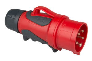16040335 Кабельная вилка 16А 380V 3P+N+E IP44 GRIP 0153-6 PCE