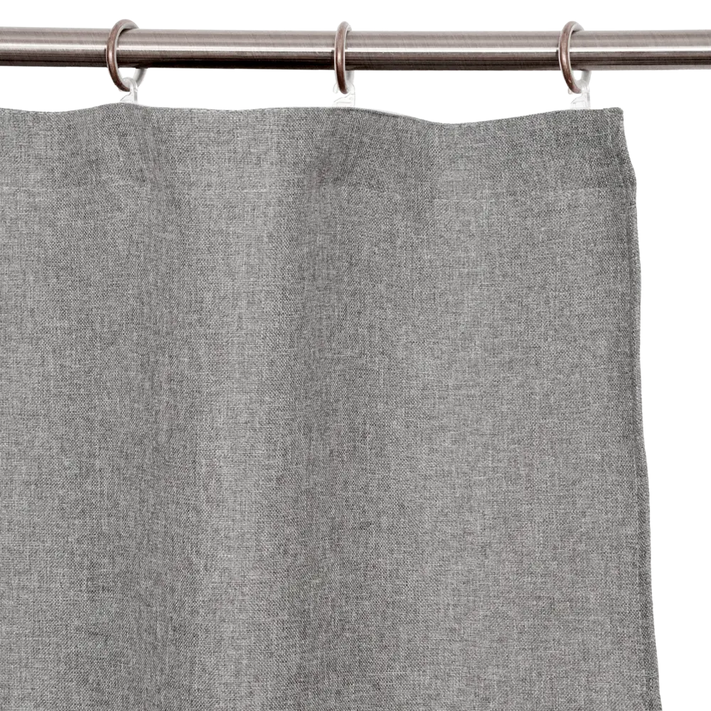 LINEN WAY Штора «Савана» на ленте серый 145×180 см для кухни 82000116 STLM-0016858 - Вид №3