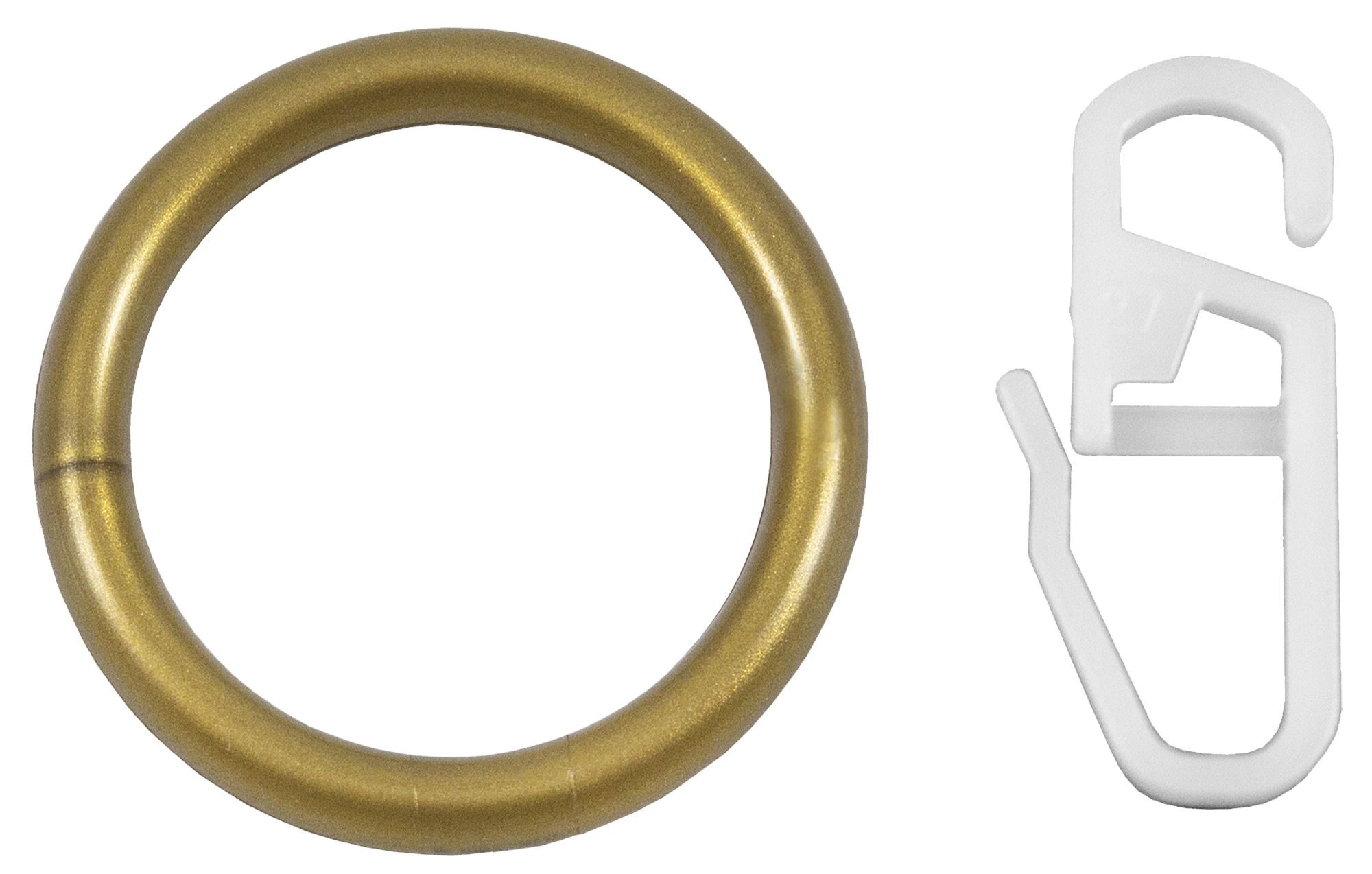 Набор колец Santreyd для штор золотистого цвета (10 пар) 82171098 STLM-0021054