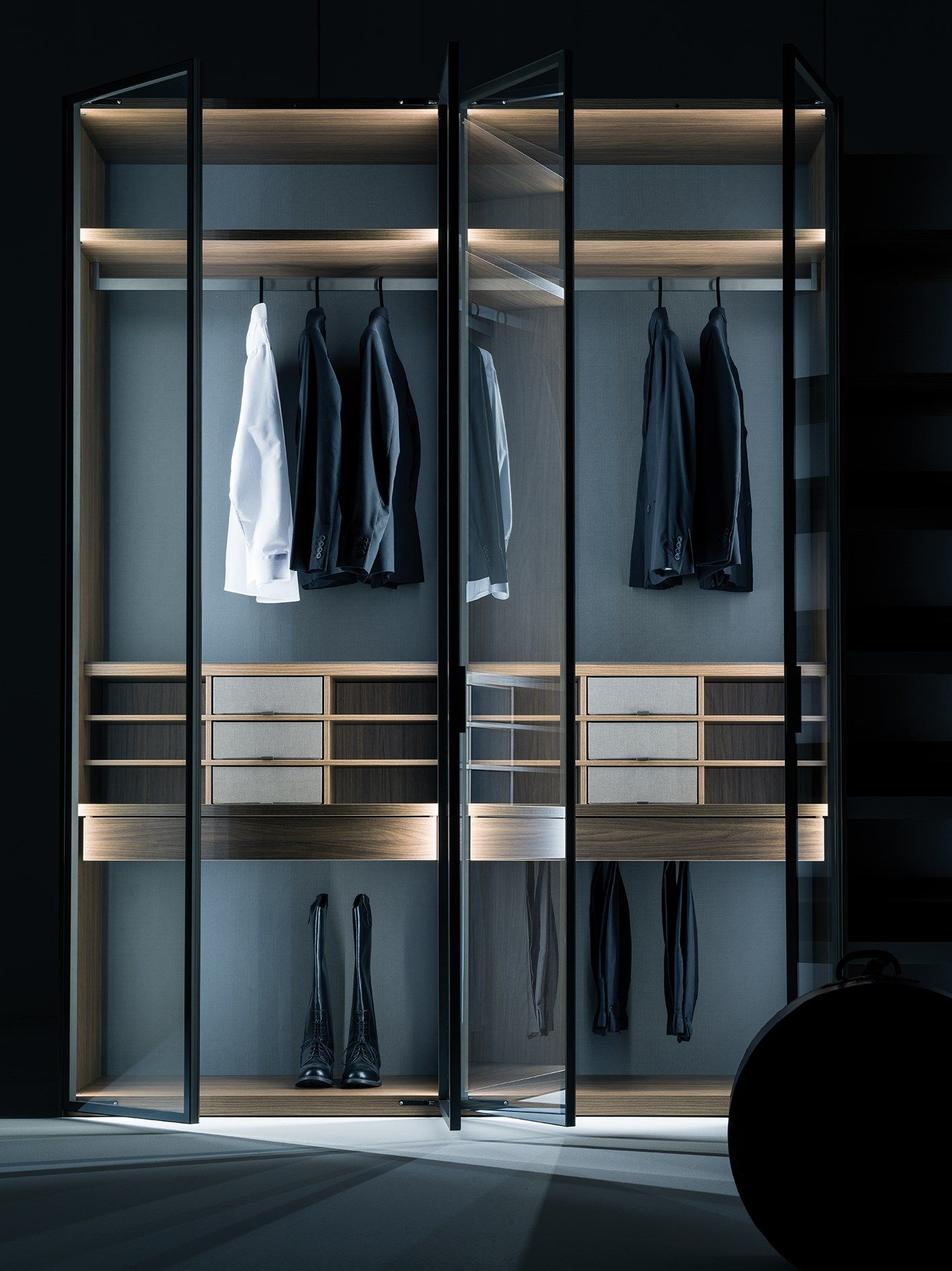 Модульная гардеробная Caccaro кабина ARCH-00094474 - Вид №1