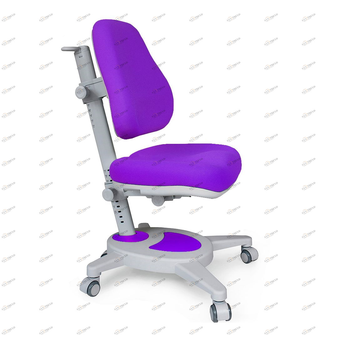 Кресло детское на колесиках фиолетовое Onyx Y-110 MEALUX  00-3947304 Фиолетовый Santreyd 