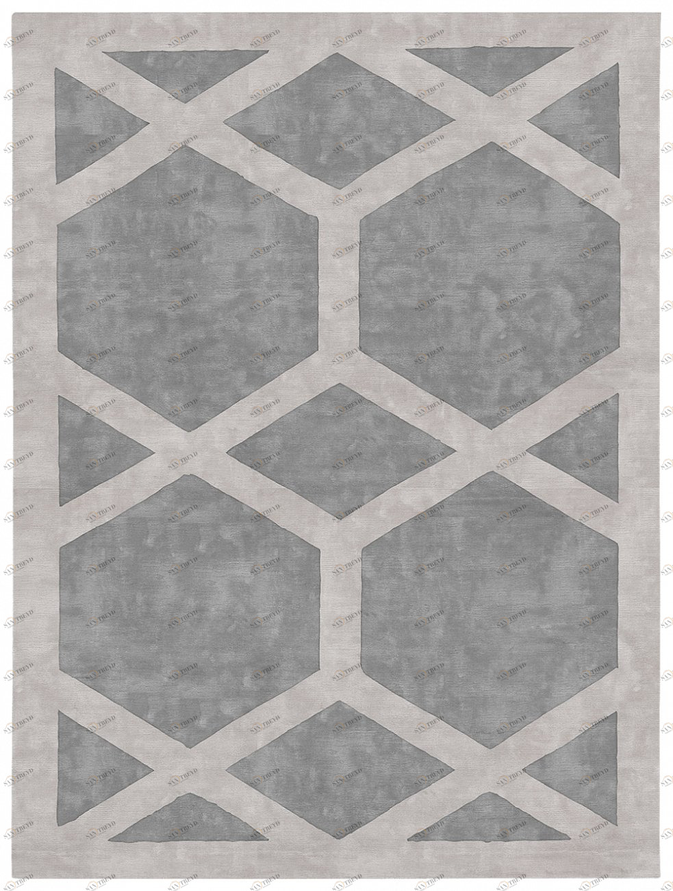 Ковер Ashton 240х340 DOLLY CAPRETS ДИЗАЙНЕРСКИЕ, ASHTON 131212 Серый 