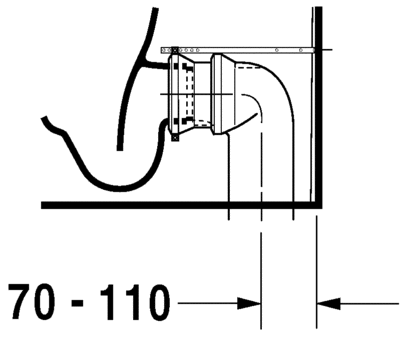 21420900002 Компакт унитаз с бачком Белый Duravit D-Code Германия - Вид №6
