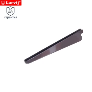 Кронштейн прямой двухрядный Larvij 27 см нагрузка до 60 кг цвет коричневый 10298533 STLM-2143656