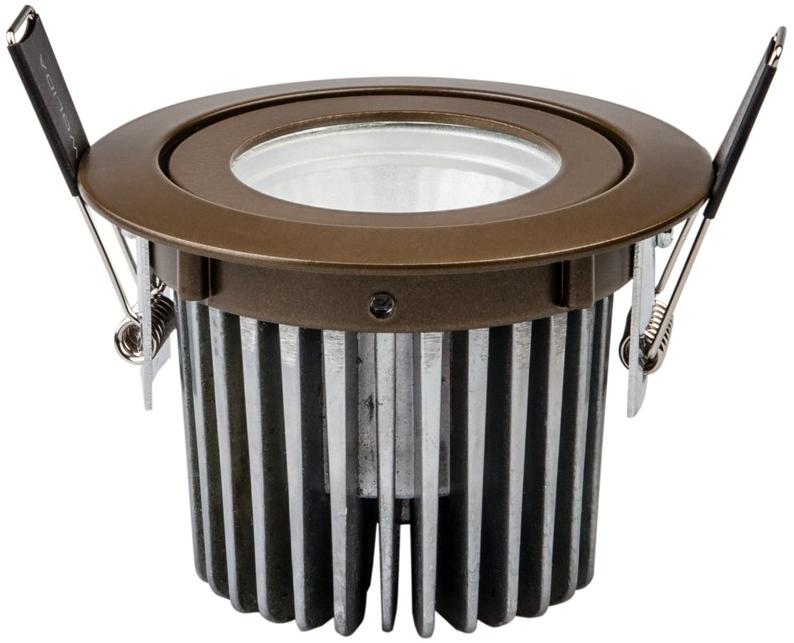 TEKNI-LED Круглый встраиваемый светодиодный точечный светильник sun-id-1428514 - Вид №1