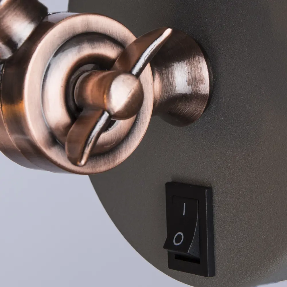 Бра Braccio 1xE27x60 Вт цвет серый матовый 18639013 STLM-2049586 Arte Lamp  - Вид №5