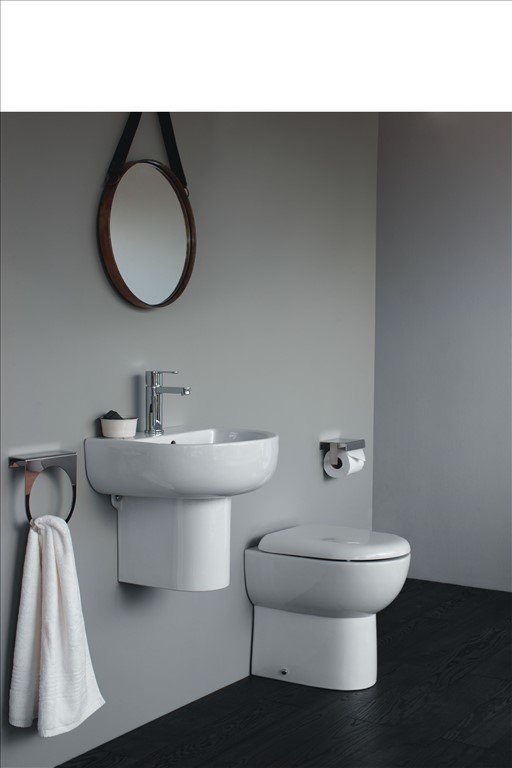 CM.0002, SP.1033 Полупьедестал для раковины овальная Burlington  - Вид №2