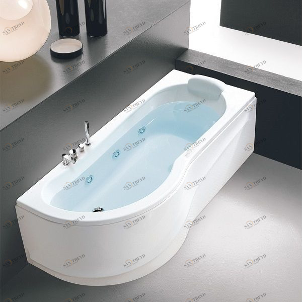 Ванна угловая Gamma 170 см с гидромассажем 2GMA1D3W Gruppo Geromin