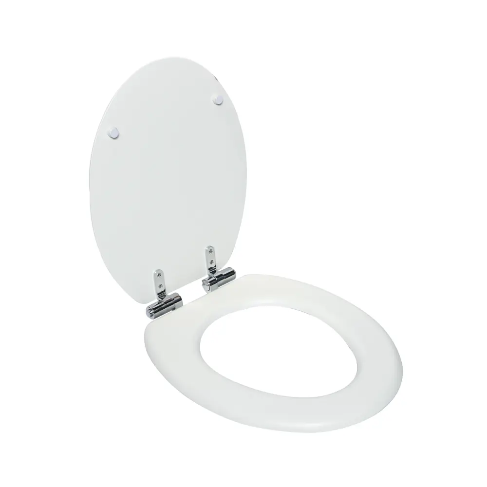 Сиденье для унитаза KONSENSA Терни с микролифтом цвет белый STLM-2075021 - Вид №1