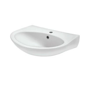 101621 Подвесная раковина настенная круглая SANTEK  белая