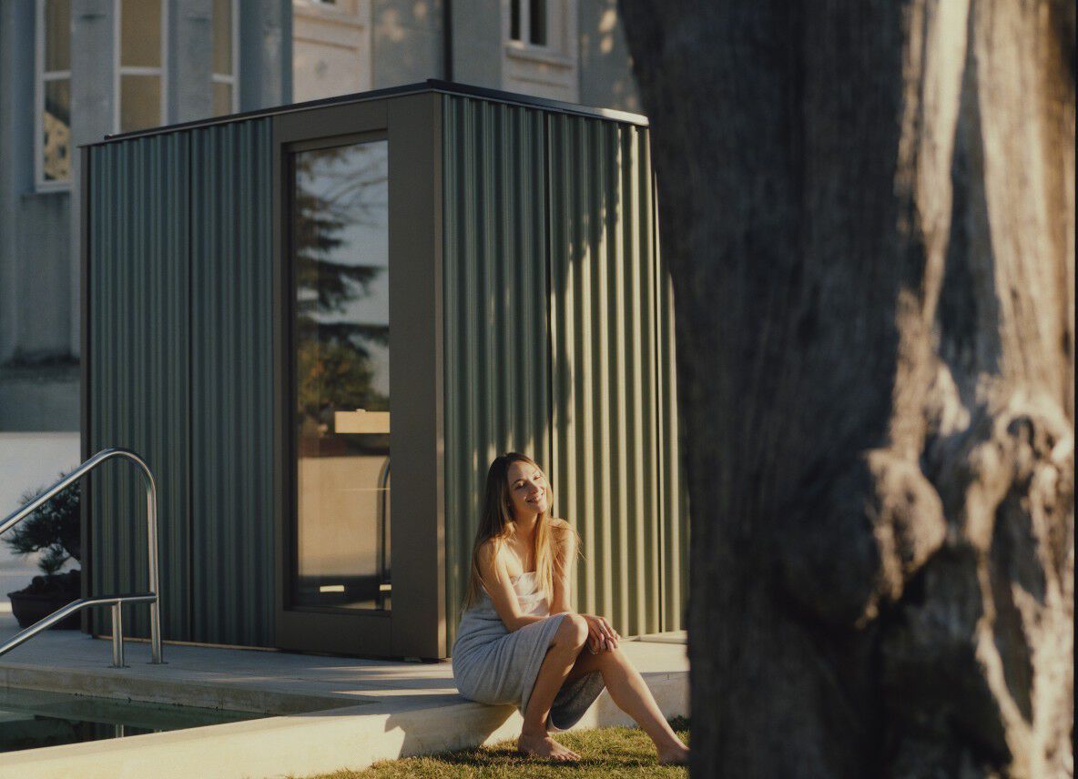 Финская сауна на открытом воздухе Effegibi CABANON ARCH-00131765 - Вид №1