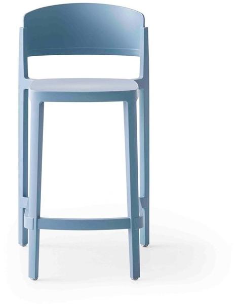 GABER Высокий деревянный табурет со спинкой Abuela sun-id-1355183 - Вид №3