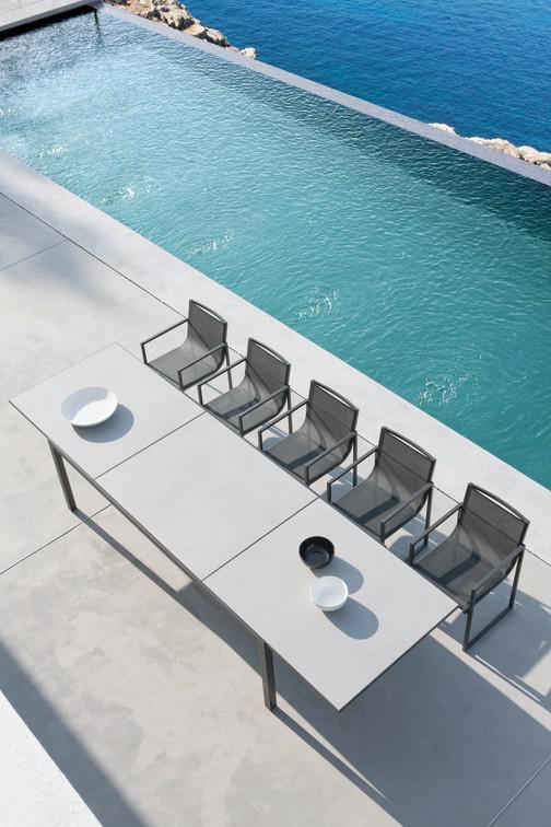 MNST1163 Обеденный стол pa lava 360см x 100см Manutti Luna - Вид №3