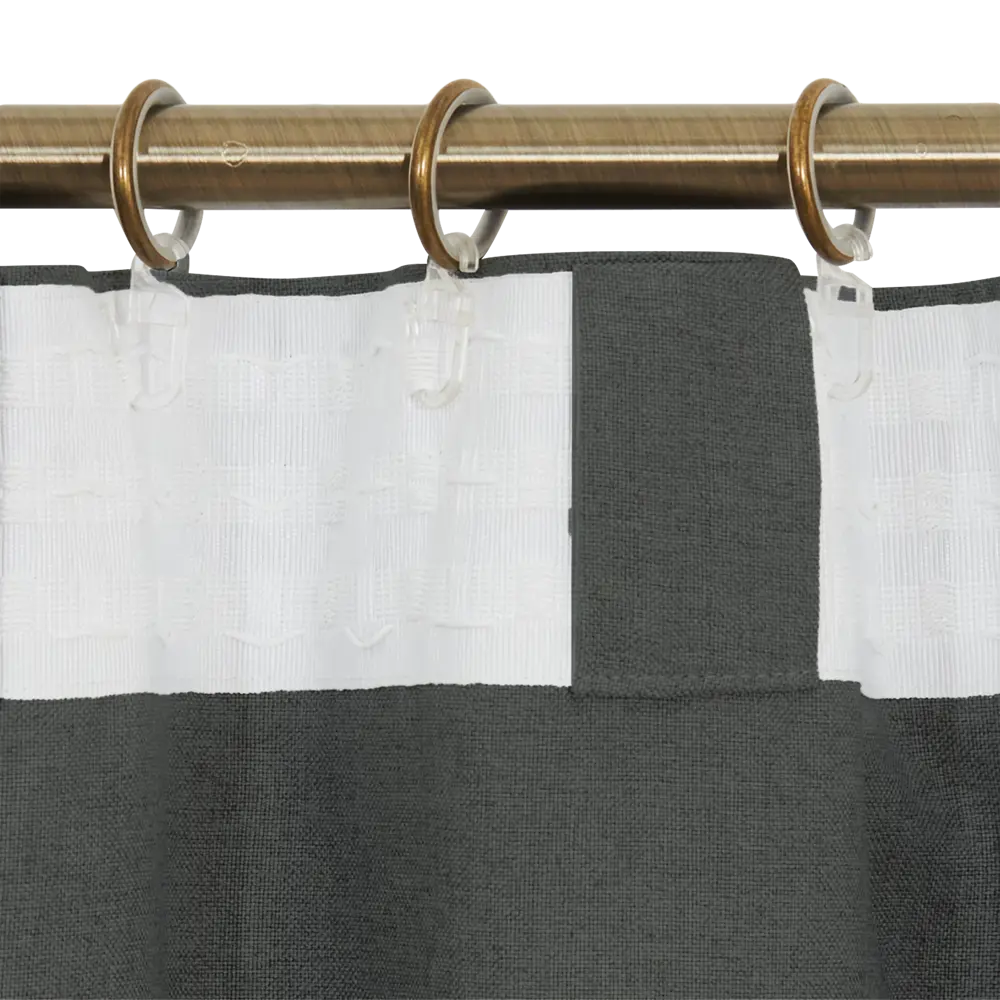 INSPIRE Teora — элегантная штора на ленте со скрытыми петлями 200×280 см 83321382 STLM-0040425 - Вид №3