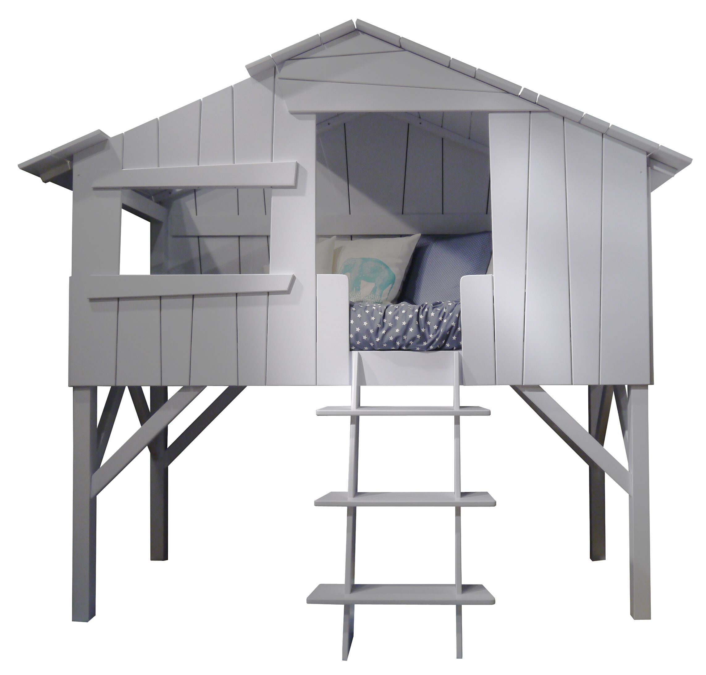 Односпальная кровать из МДФ Mathy by Bols КРОВАТИ И ГОРКИ ДЛЯ ДОМИКОВ НА ДЕРЕВЕ ARCH-00136891 - Вид №3